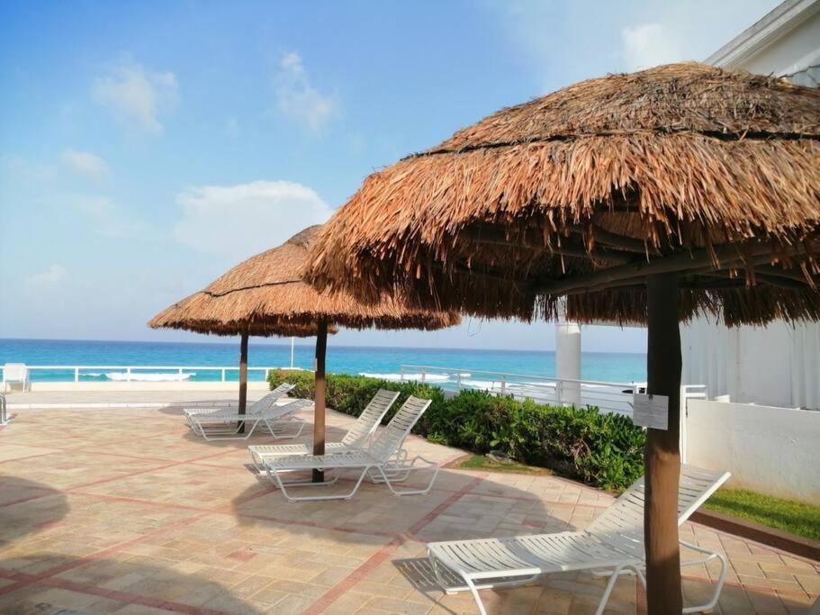 Placentero Depa En Mar Caribe! Cancun Ngoại thất bức ảnh